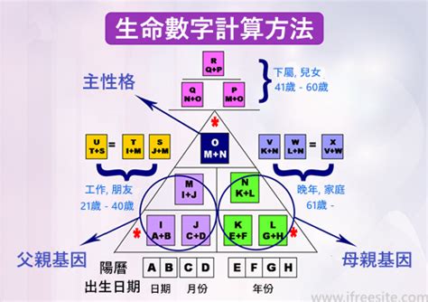 命運數字算法|生命靈數怎麼算？最完整的數字解析與計算方法，重點。